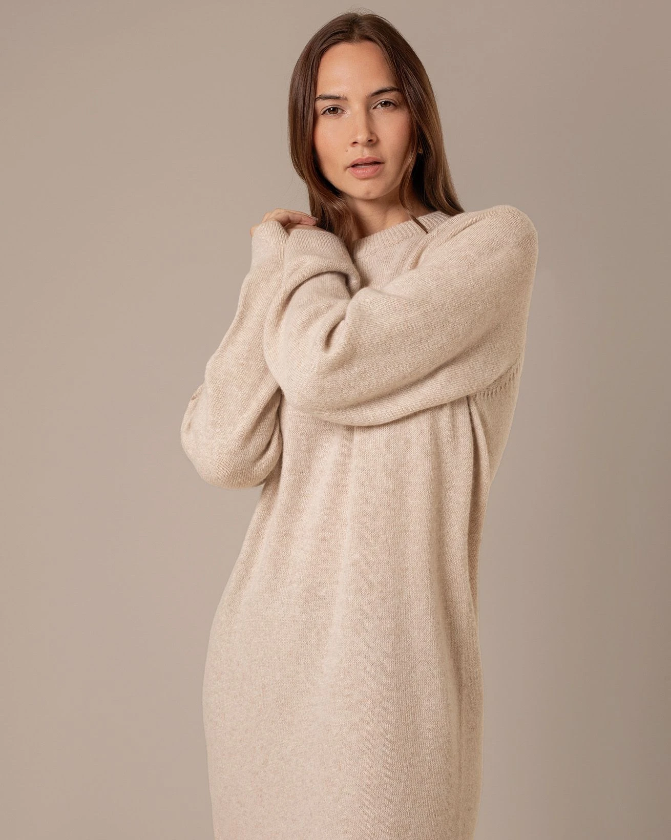 Longline Slouch Dress 4 Longline Slouch Dress - Image 4