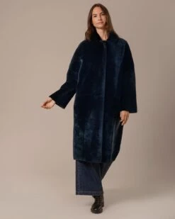 Wool Out Cocoon Coat -Celtic And Cos 204844
