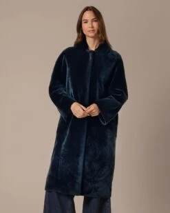 Wool Out Cocoon Coat -Celtic And Cos 204845