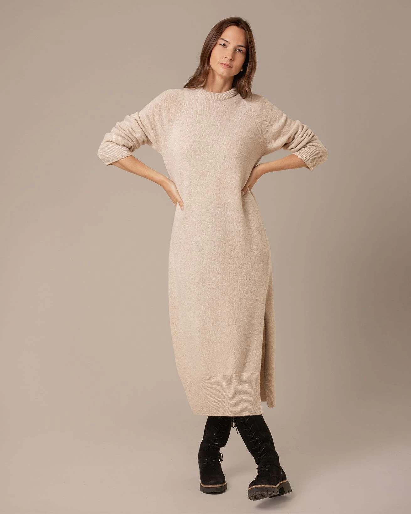 Longline Slouch Dress 2 Longline Slouch Dress - Image 2