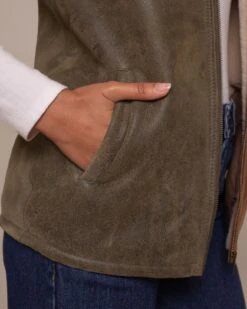 Shearling Vest -Celtic And Cos 204904