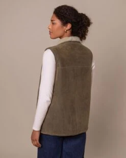 Shearling Vest -Celtic And Cos 204906