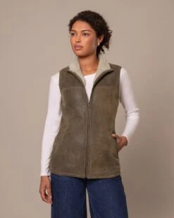 Shearling Vest -Celtic And Cos 204907