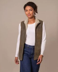 Shearling Vest -Celtic And Cos 204913