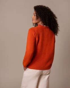 Button Neck Sweater -Celtic And Cos 204921