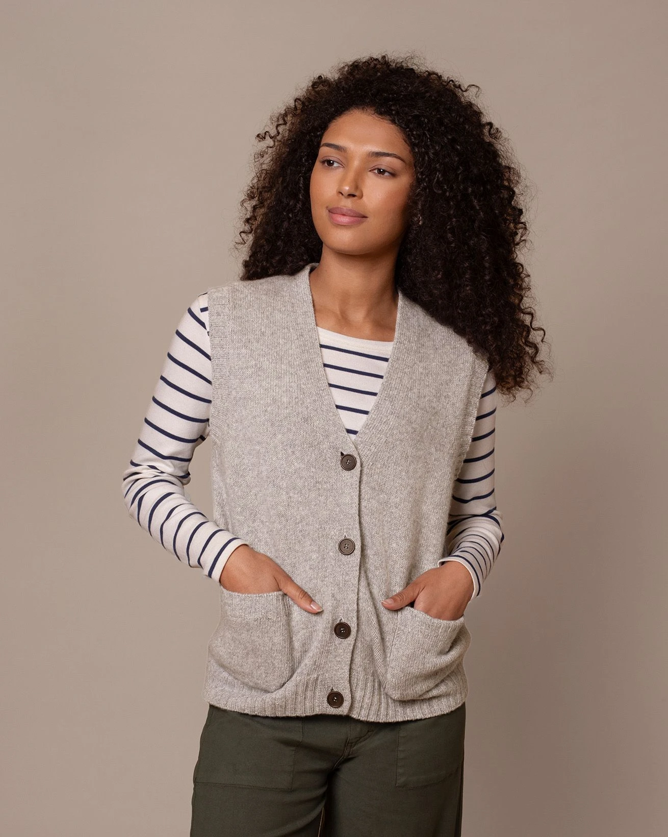 Lambswool Waistcoat 9 Lambswool Waistcoat - Image 9