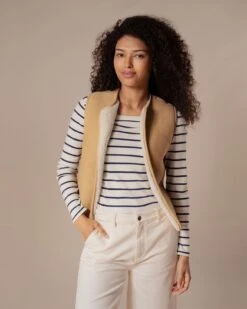 Reversible Shearling Gilet -Celtic And Cos 204991