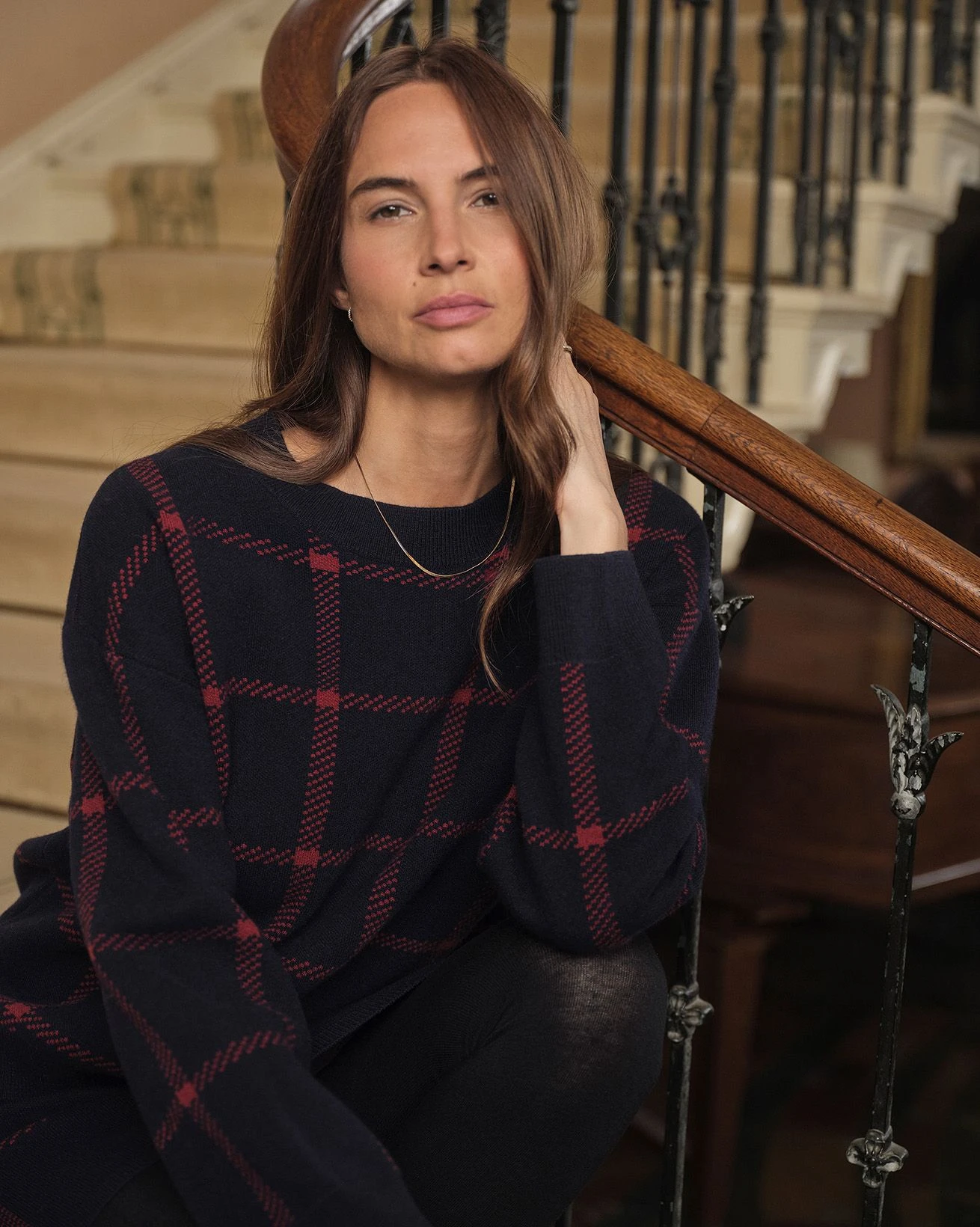 Check Sweater 1 Check Sweater