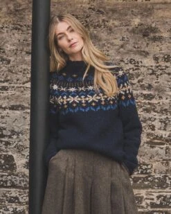 Nordic Yoke Fair Isle Sweater