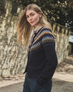 Stitch Yoke Cardigan -Celtic And Cos 206294