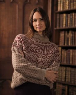 Heritage Fair Isle Roll Neck Sweater