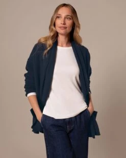 Lambswool Shawl Collar Cardigan -Celtic And Cos 206870