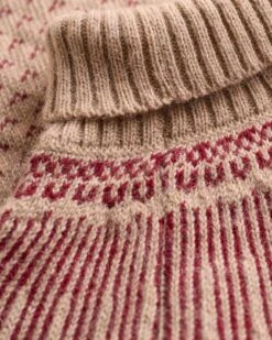 Heritage Fair Isle Roll Neck Sweater -Celtic And Cos 207421