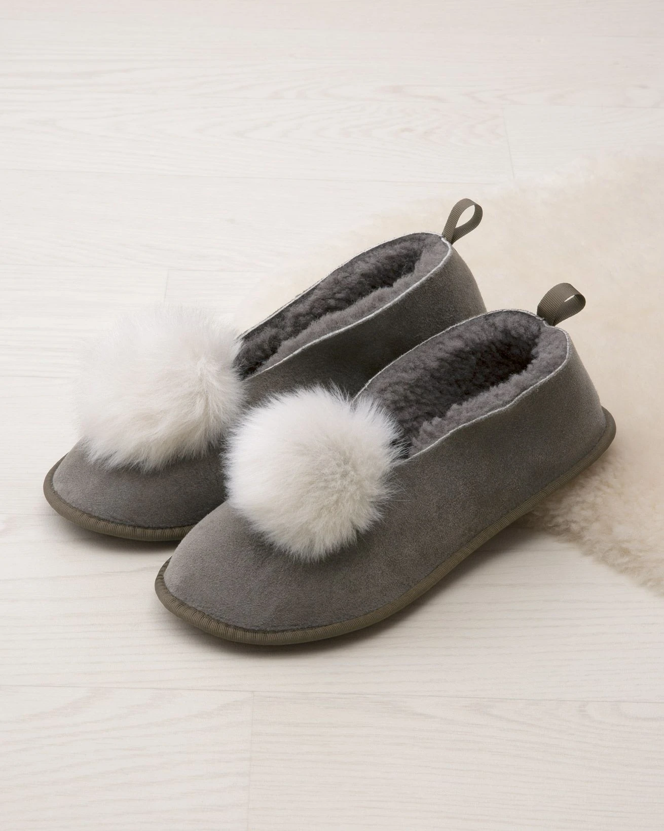 Ballerina Pom Pom Slippers 1 Ballerina Pom Pom Slippers