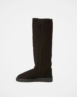 Popper Shearling Boots - Knee Height -Celtic And Cos 76924