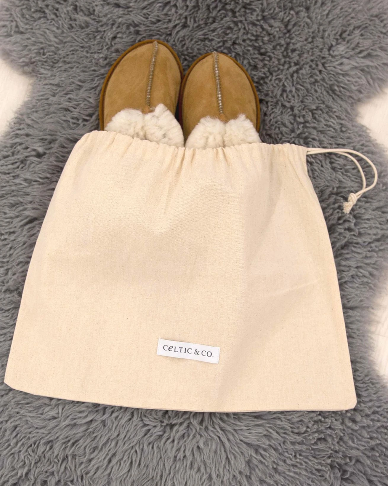 Organic Cotton Slipper Bag 1 Organic Cotton Slipper Bag
